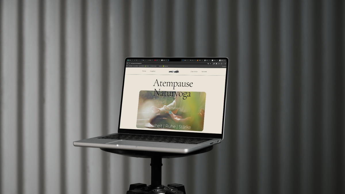 Mockup Website Atempause Naturyoga