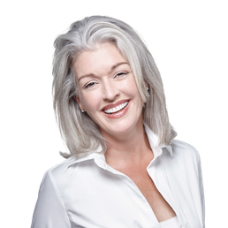 smiling esthetician