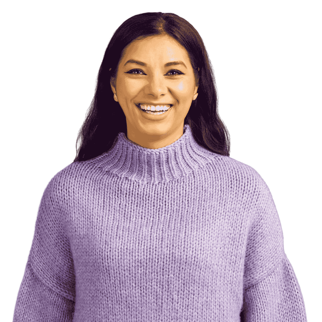 smiling pilates teacher