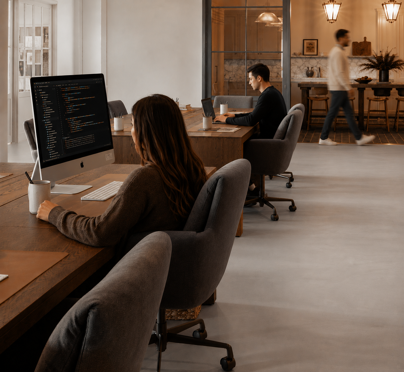 Avenera team in their office