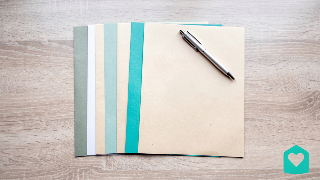 Sequential folders representing probate process steps