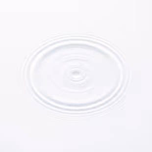 A delicate, single water ripple on a clean surface, representing the far-reaching impact of strategic decisions and direct contact.