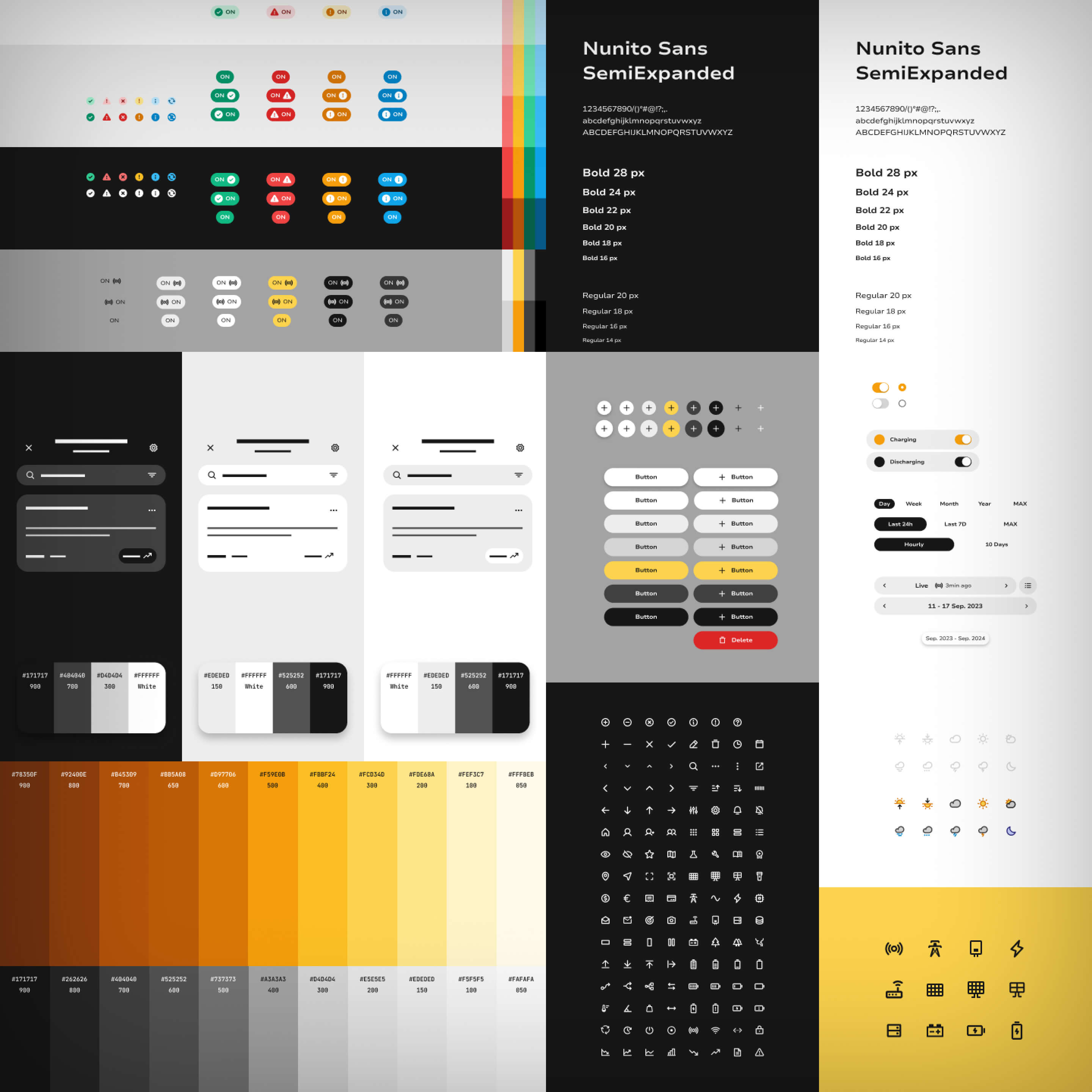 Pulsun Design System and Style Guide.