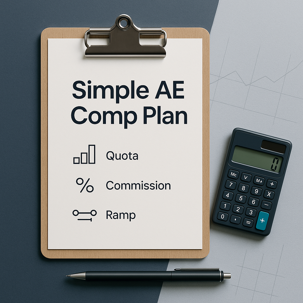 Sales Compensation Plans for First AEs (Simple)