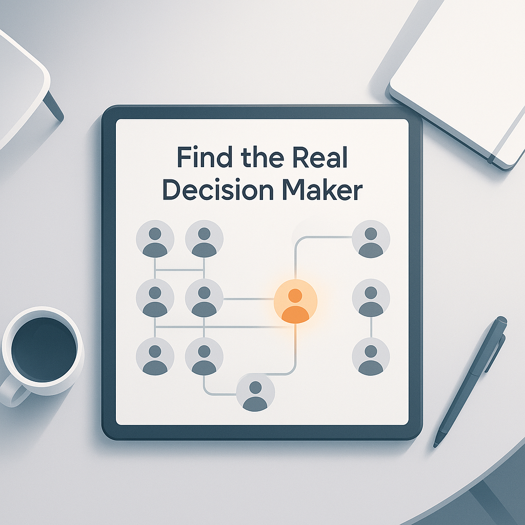 The Fastest Way to Find the Real Decision Maker