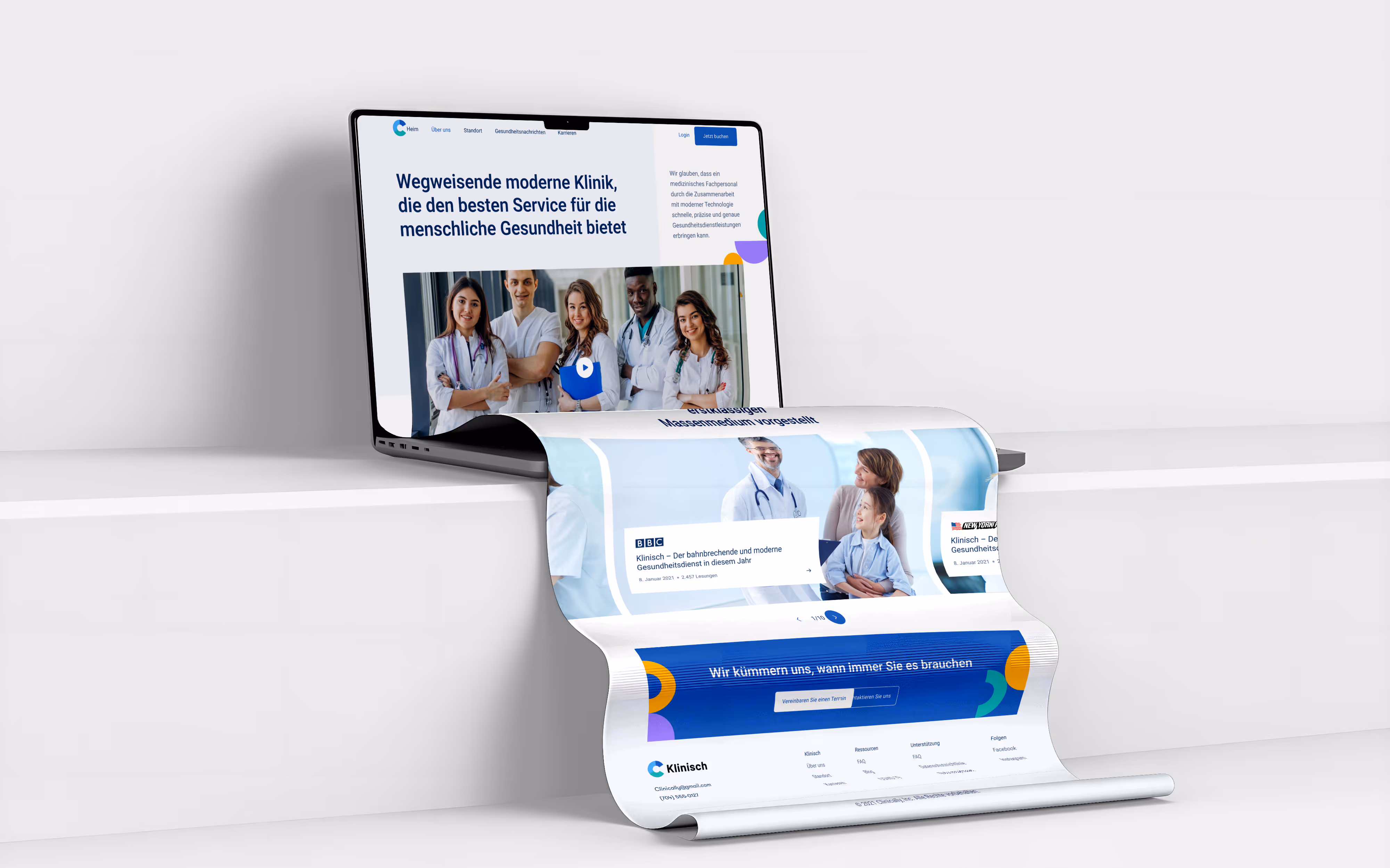 Digitales Patientenportal mit integrierter Online-Terminbuchung für eine effiziente Ordinationsorganisation ohne Wartezeiten.