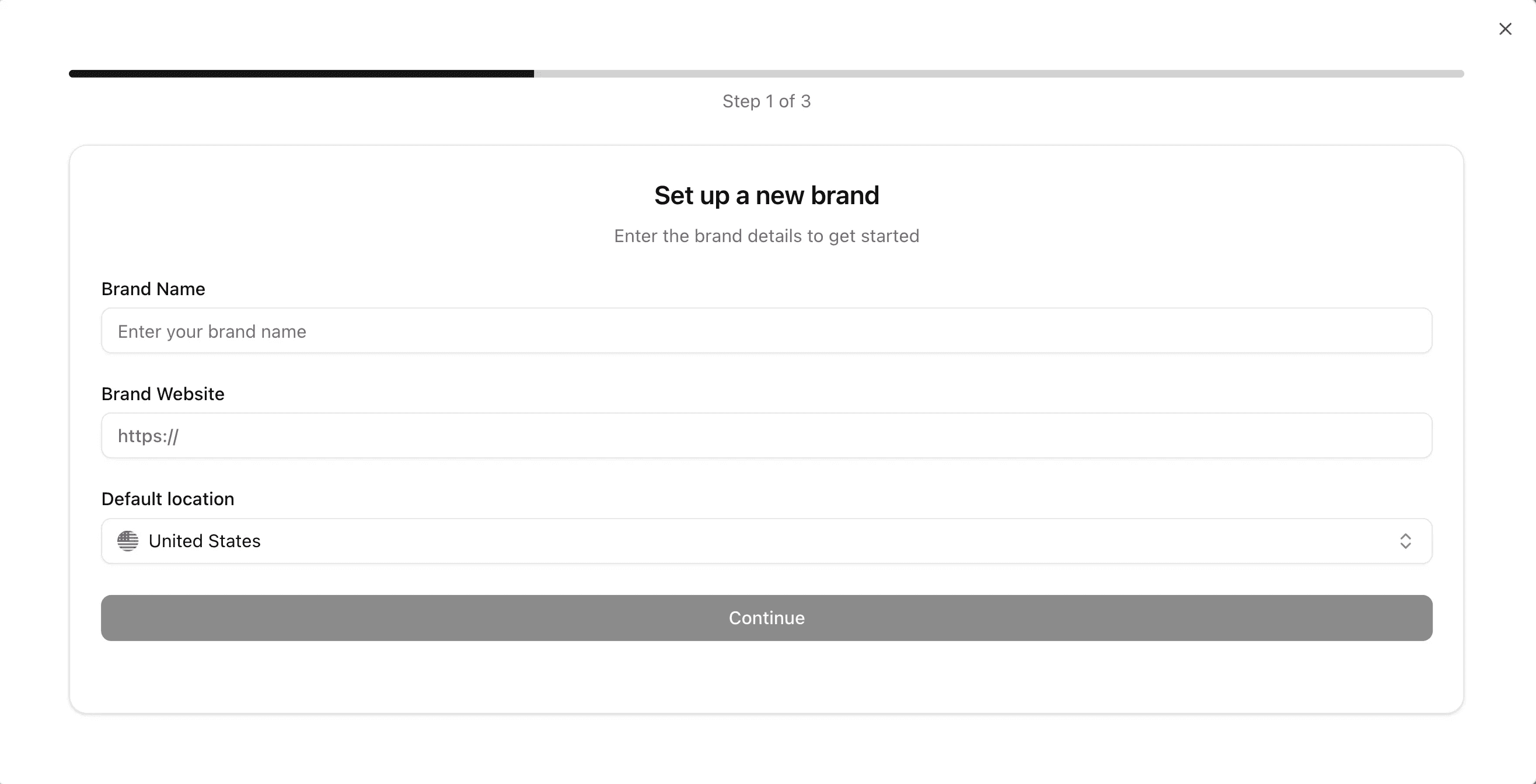 Amadora.ai how to add a new brand