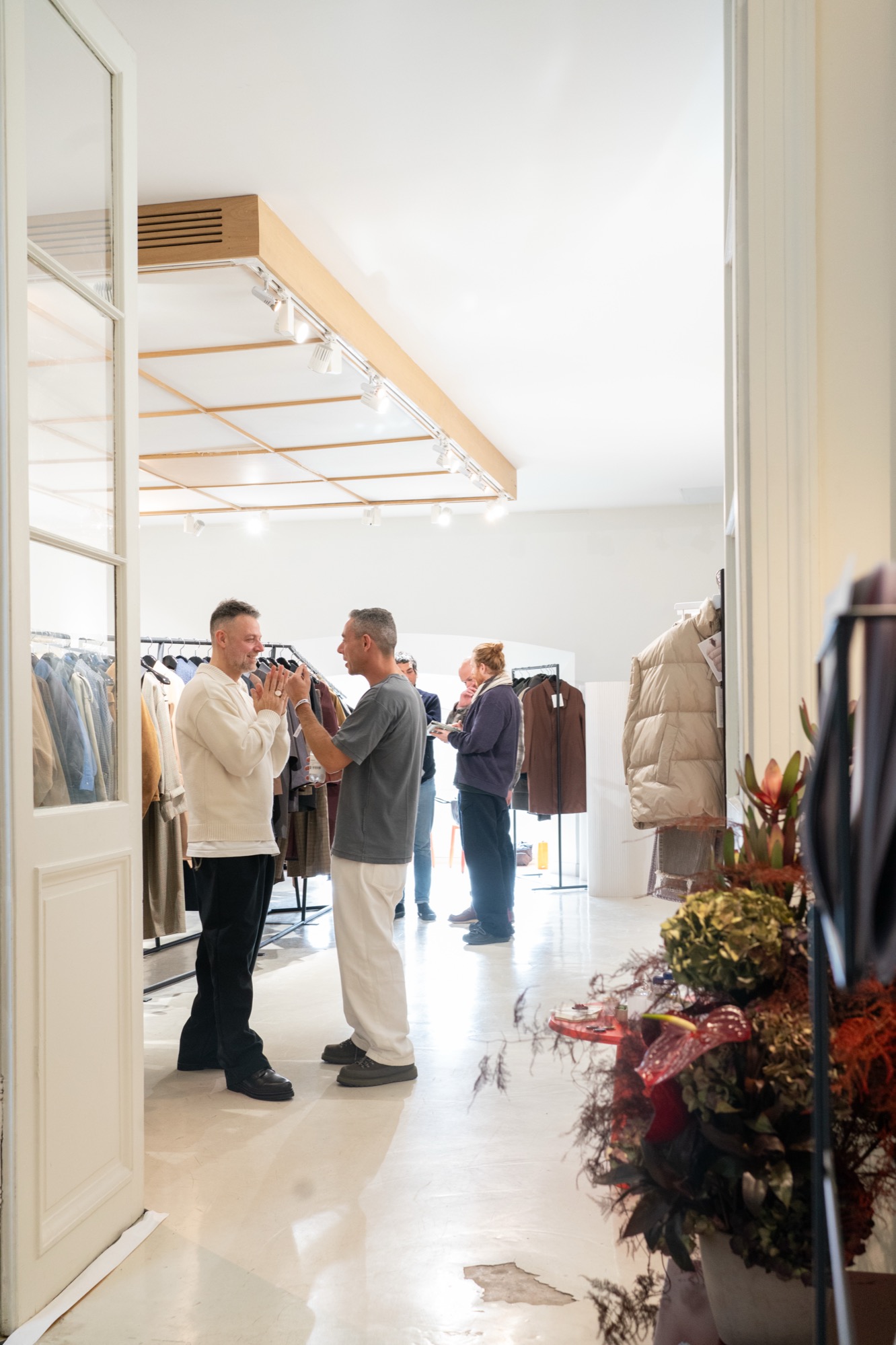 Melagence Salle Blanche showroom interior Paris Le Marais
