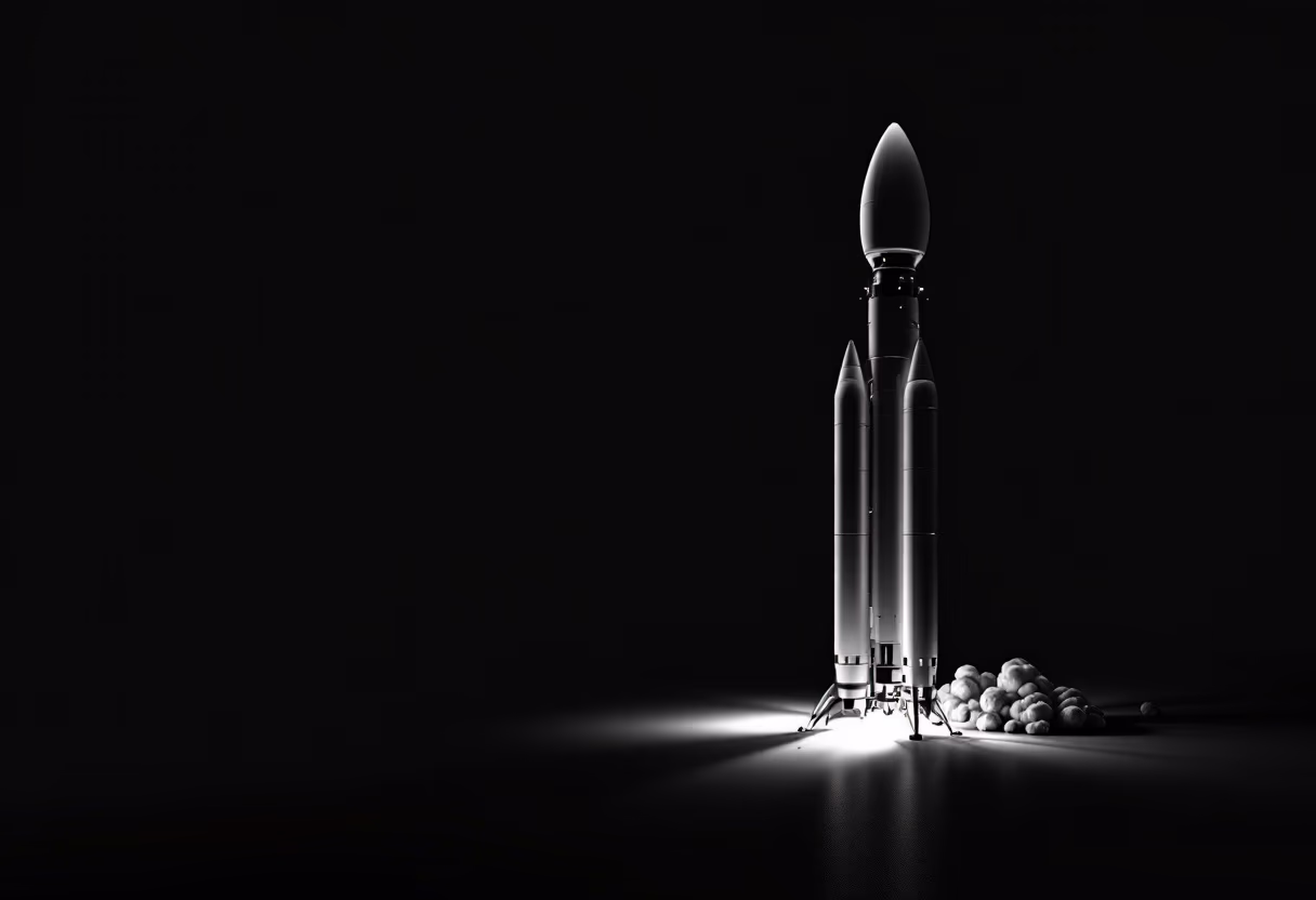 image of rocket launch