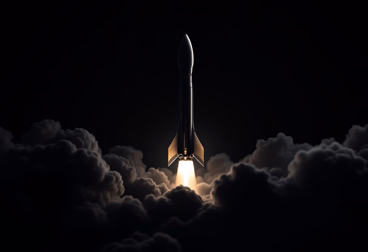 image of rocket launch