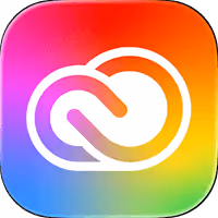 THis is the Adobe Creative Cloud Logo Icon
