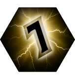 This is the dark super seven icon from my example game used for this project. This icon is being displayed on a draw bag token asset.