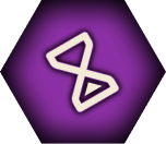 This is the time icon from my example game used for this project. This icon is being displayed on a draw bag token asset.