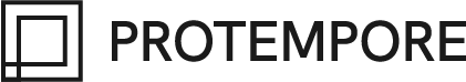 Protempore musta logo