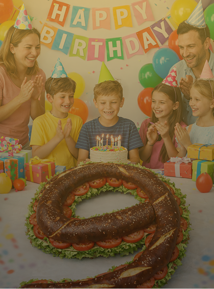 Bild eines Familien Geburtstages