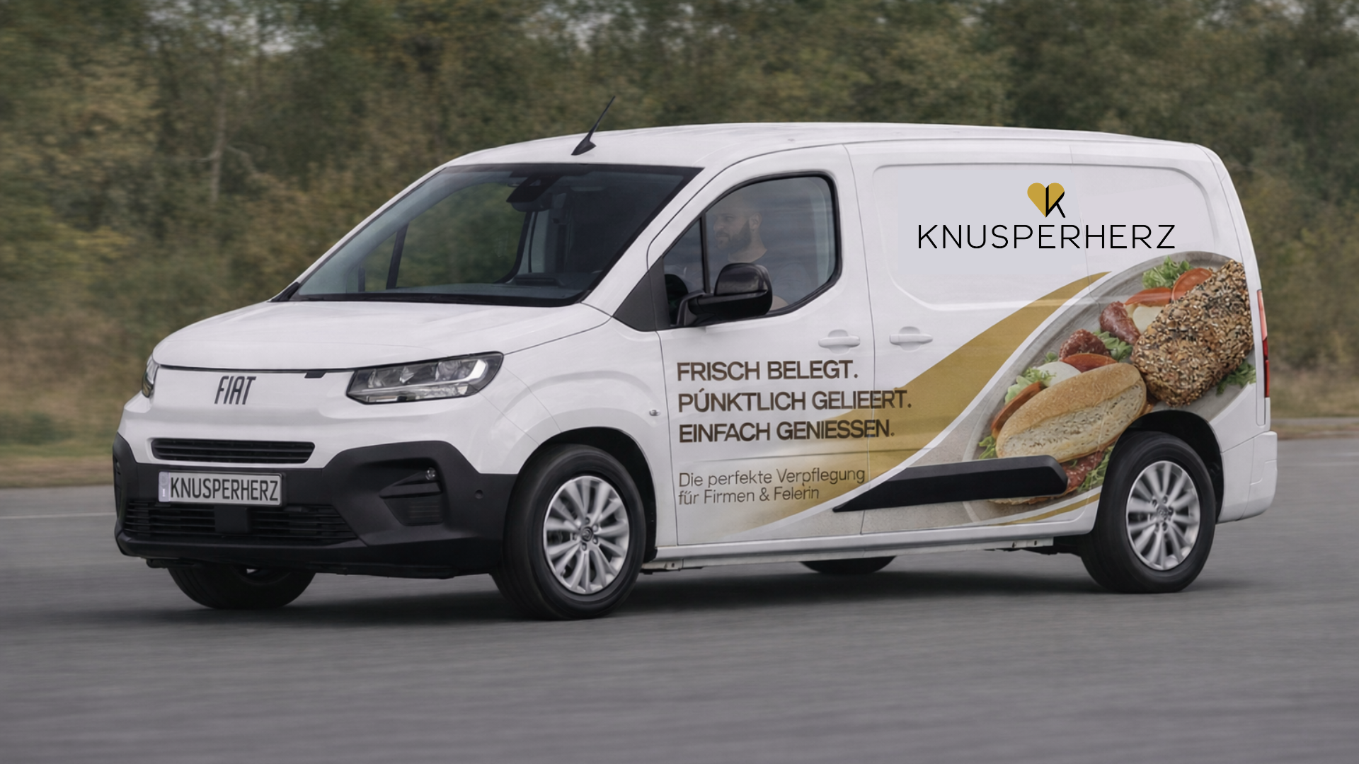 Lieferwagen Bild KNUSPERHERZ
