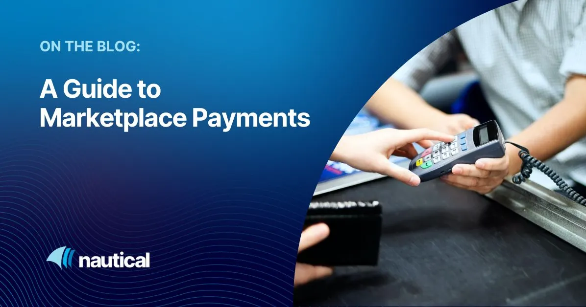 paying on a credit card machine