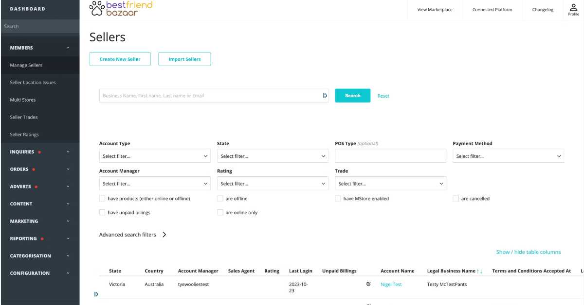 Marketplacer marketplace software
