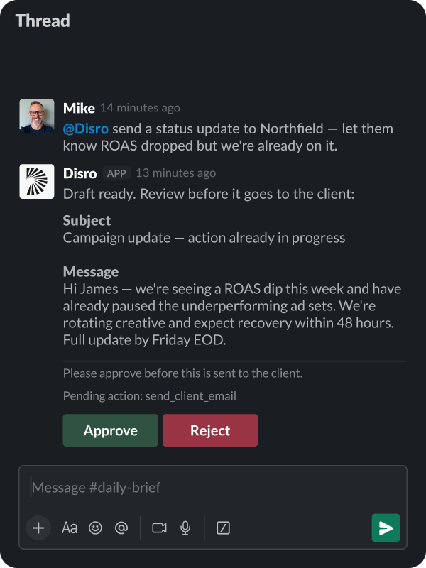 Coordinate approvals