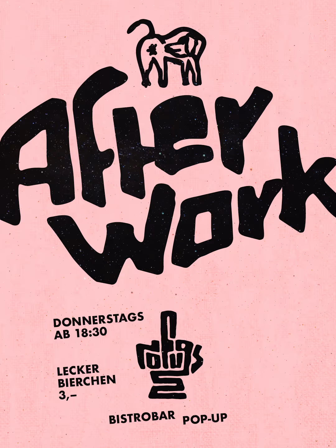 Designkonzept für eine Pup-Up Bistrobar aus Hamburg. 