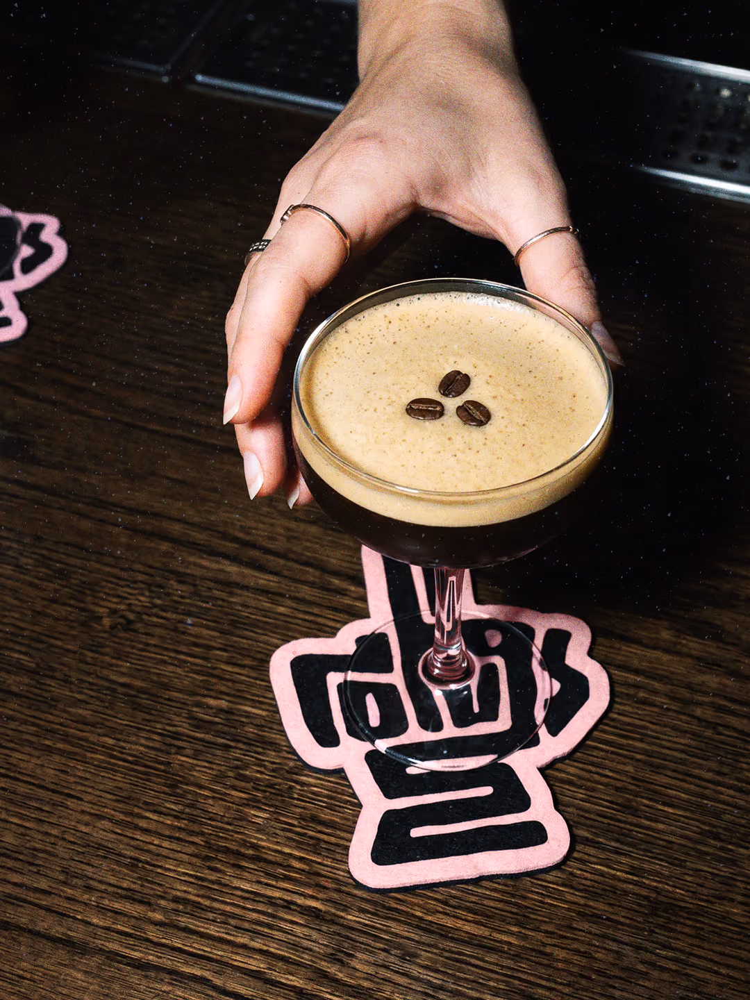 Designkonzept für eine Pup-Up Bistrobar aus Hamburg. 