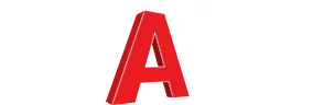 Red capital letter A.