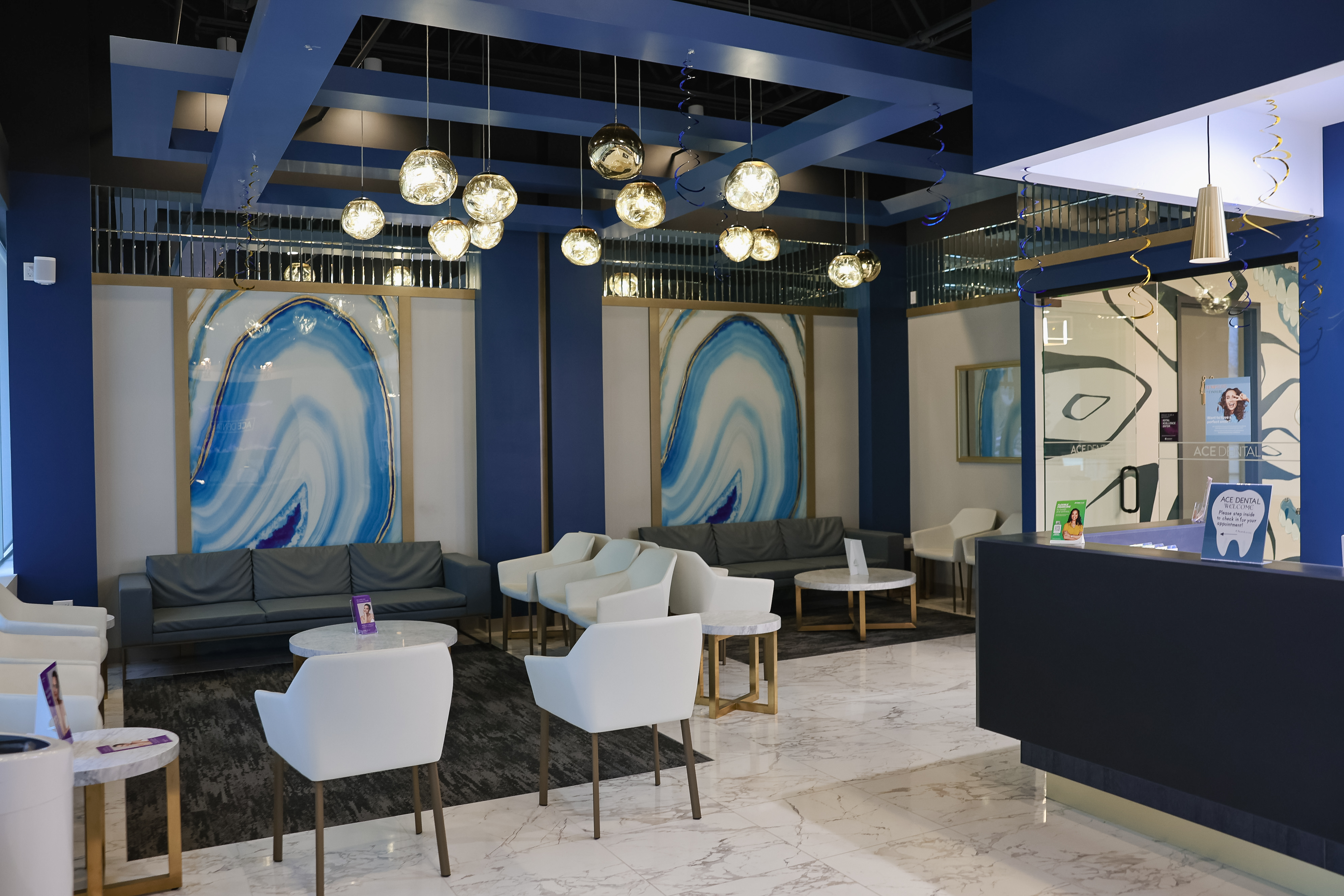 ACE dental lobby empty