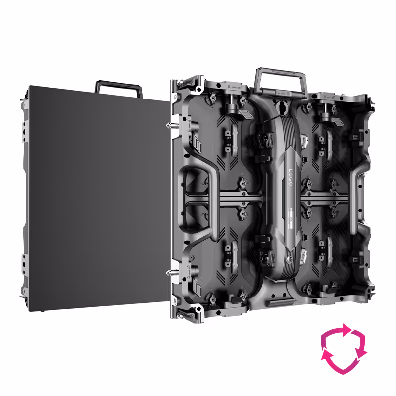 Robustes LED-Panel für Outdoor-Einsatz – LEDWALL360 wetterfest und langlebig
