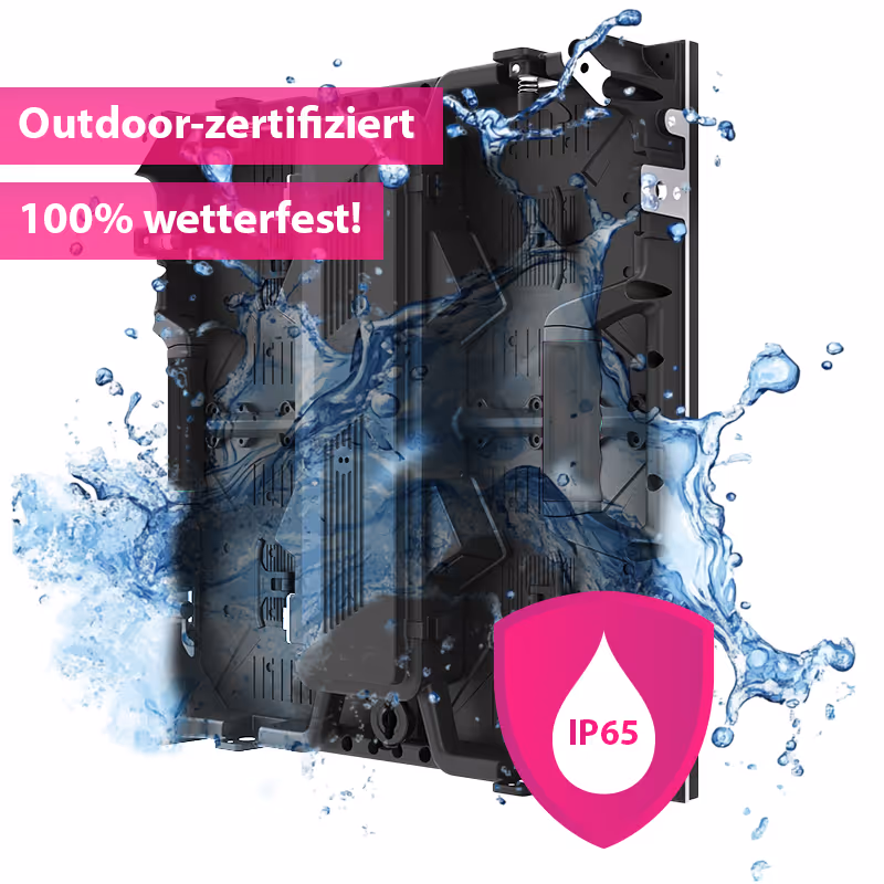 LED-Panel 500x500mm Rückseite – LEDWALL360 Outdoor Pro X