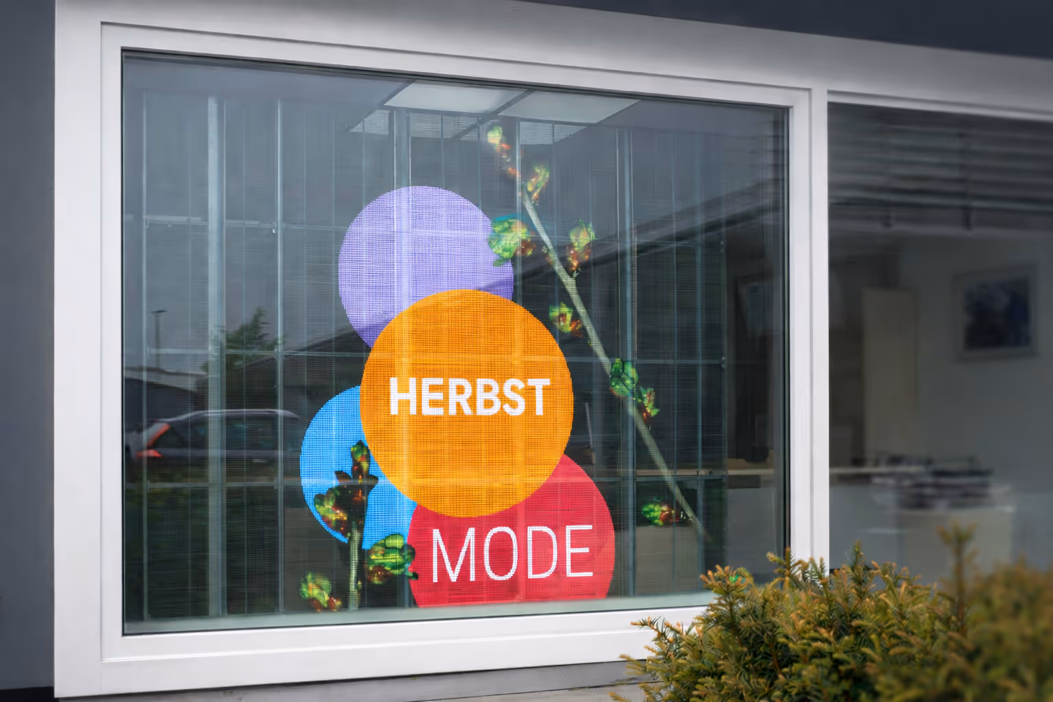 Transparente LED Wall Glasvitrine – LEDWALL360 durchsichtiges Panel