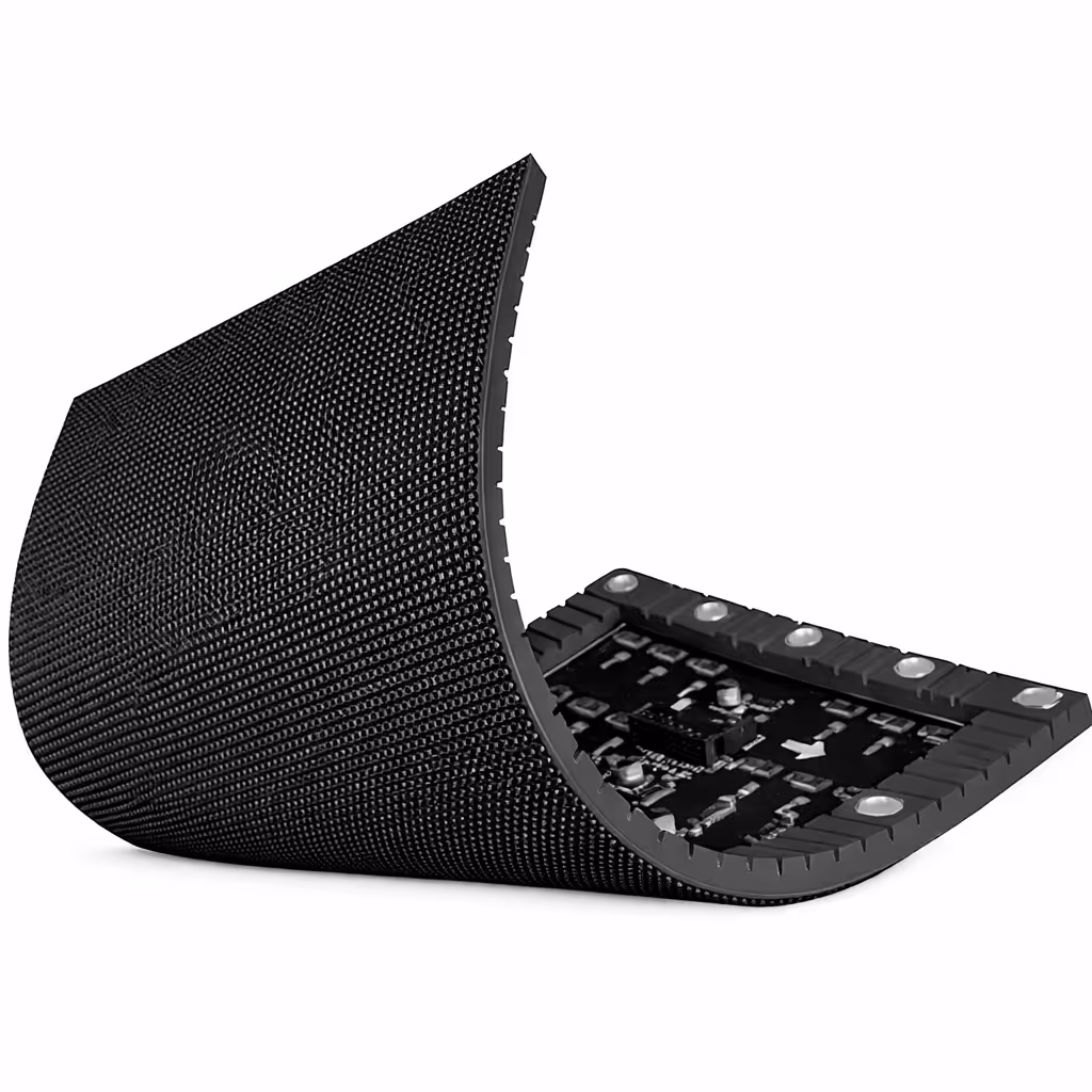 Flexible LED Wall Produktfoto – LEDWALL360 biegsames LED-Panel
