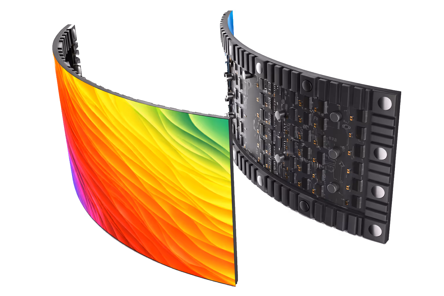 Flexible LED Wall Produktkategorie – LEDWALL360 curved Panels