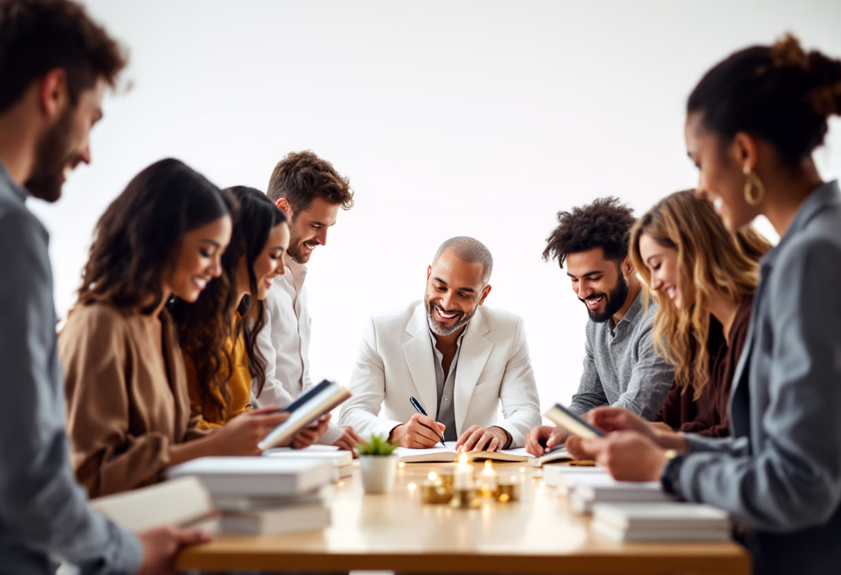 image of store event (for a bookstore)