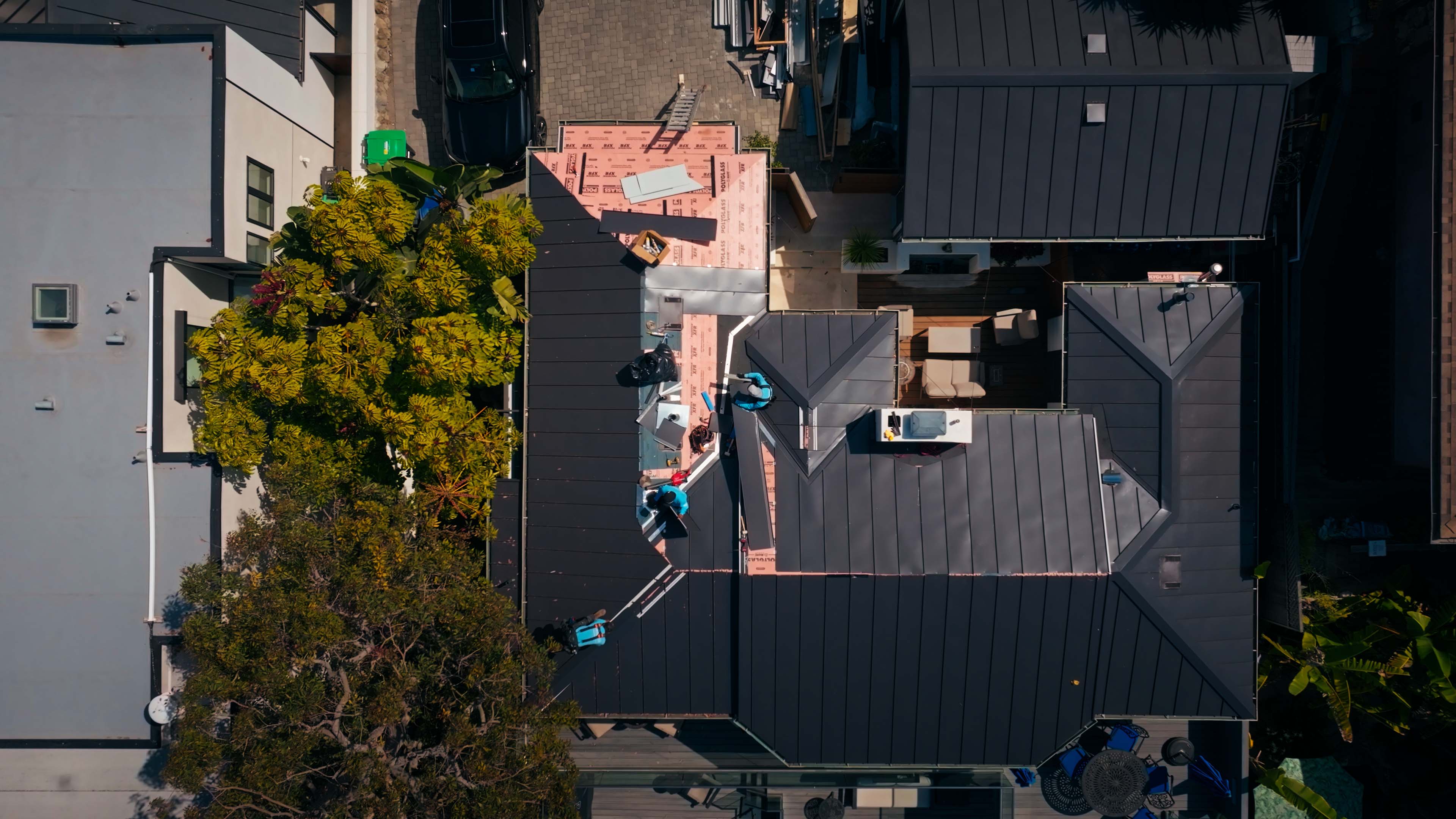 standing seam metal roofs