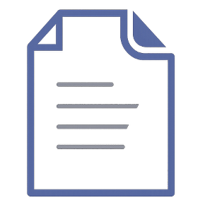 Icon of a document with a downward arrow symbolizing file download.