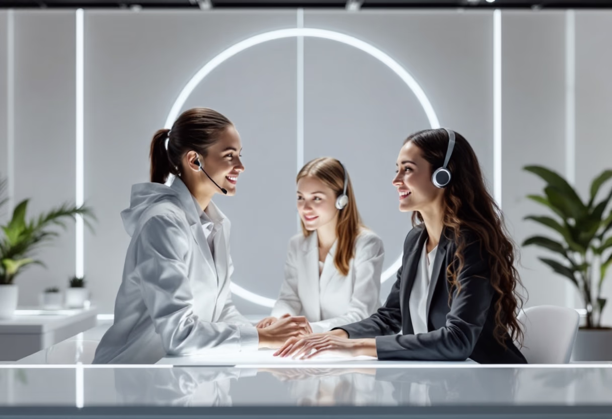 image of customer support center (for a agricultural services)