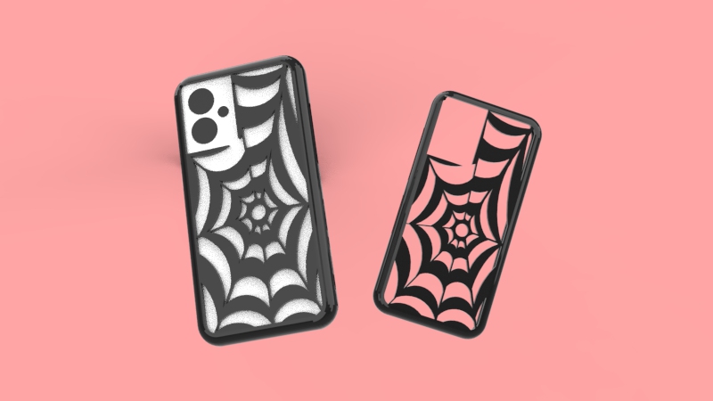 Spider Web Phone Case