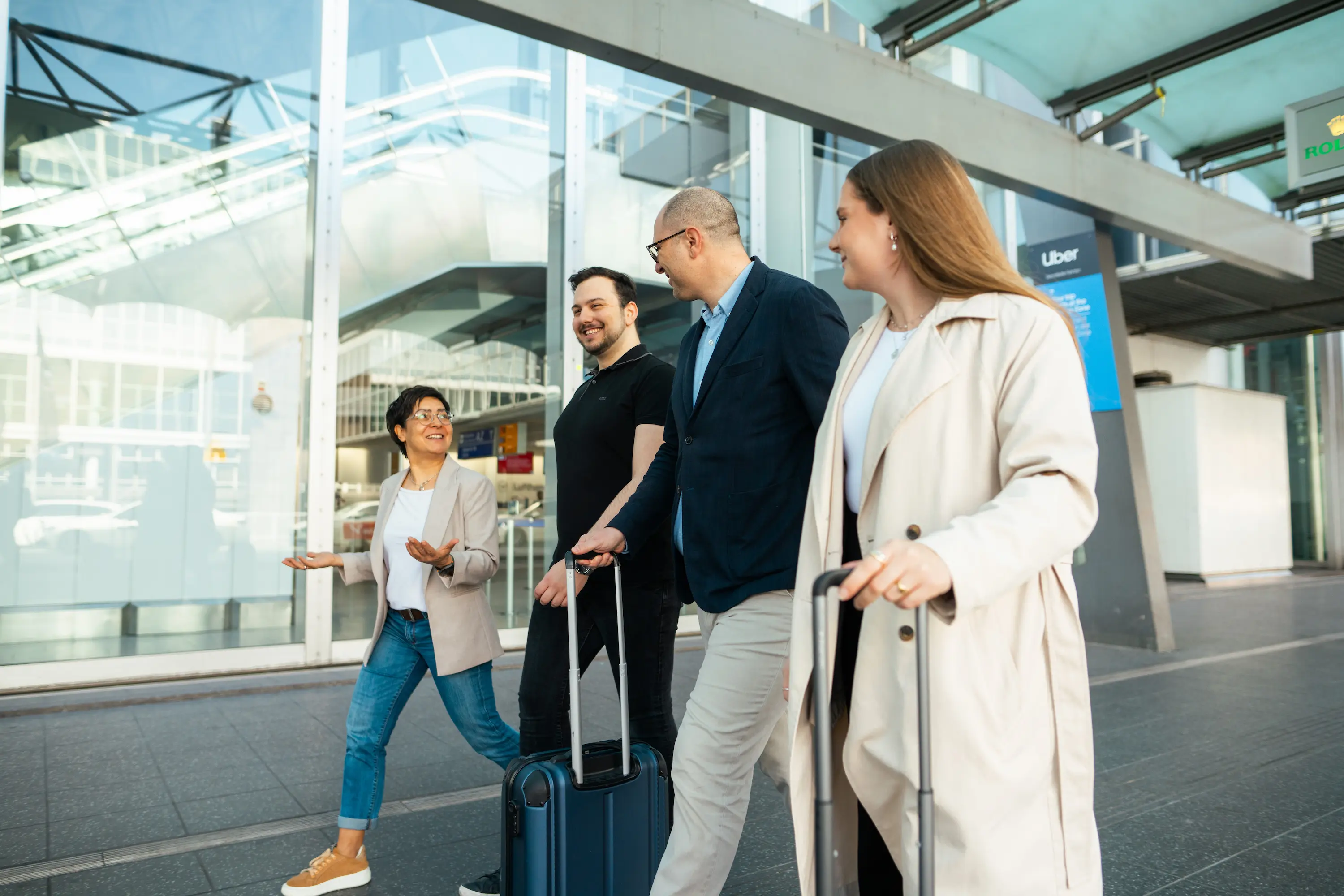 Intertours Team am Reisen