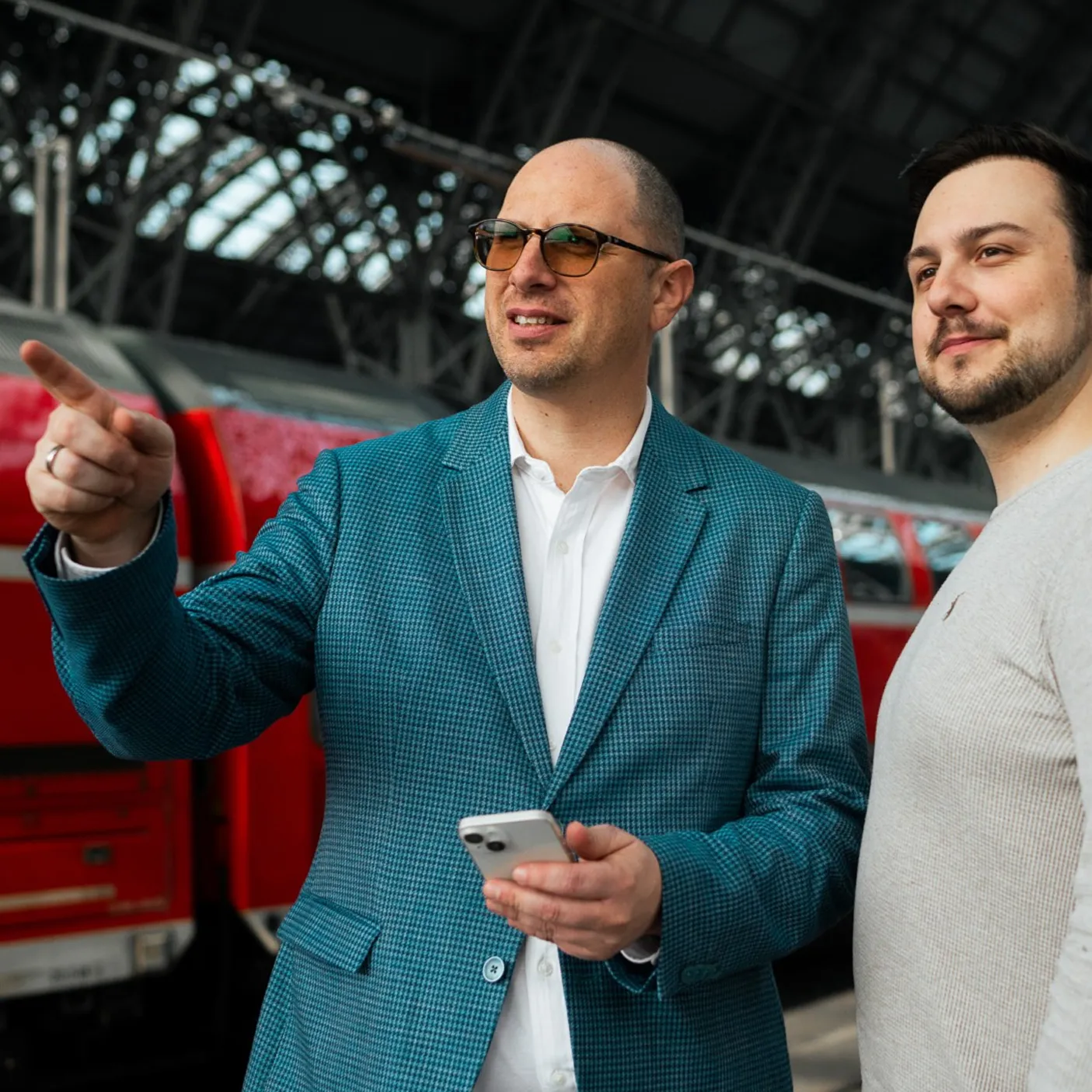 Intertours am Hauptbahnhof in Frankfurt