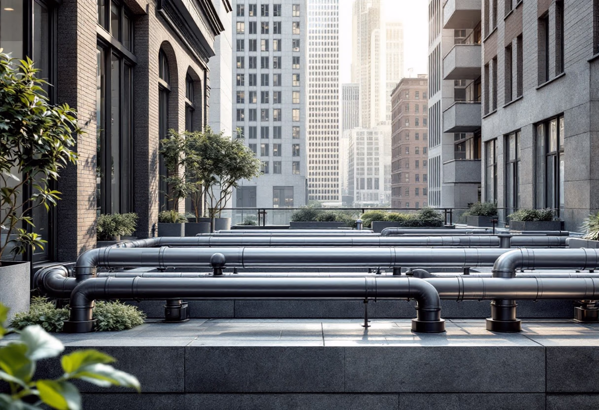 [background image] image of city view from client's area (for a plumbing service)