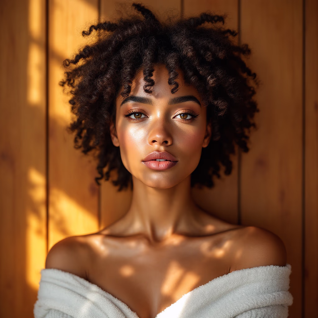 [headshot] image of customer (for a salons & spa)