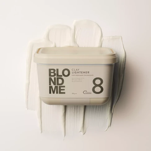 BLONDME jílovitý zesvětlovač – techniky volné ruky