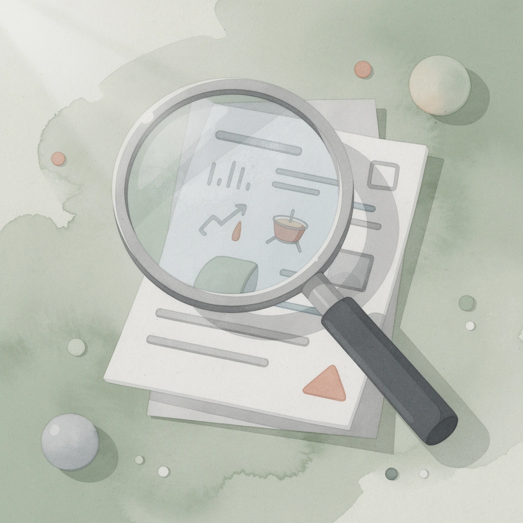 Magnifying glass examining trading system infrastructure