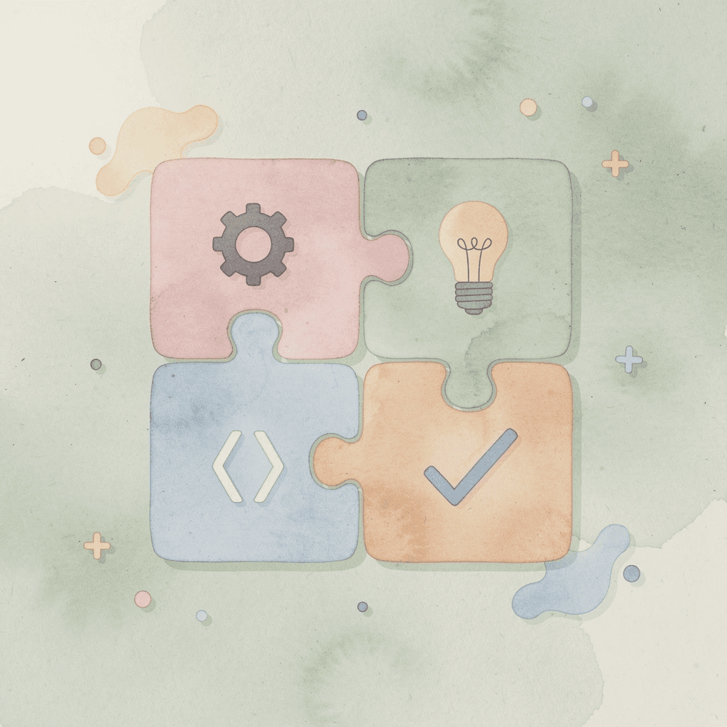 Puzzle pieces breaking apart representing integration failures as trader count grows