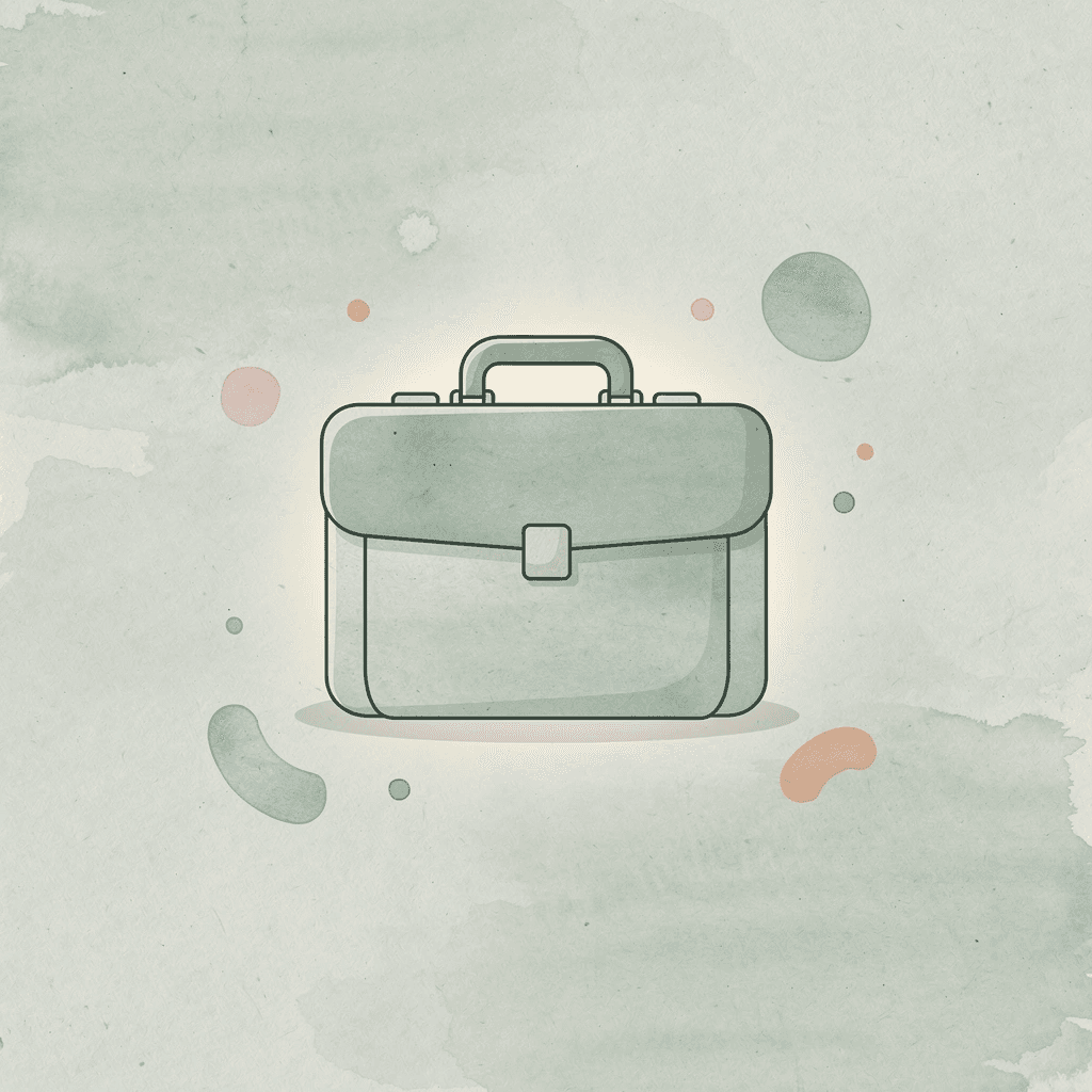 Briefcase icon representing trading company formation
