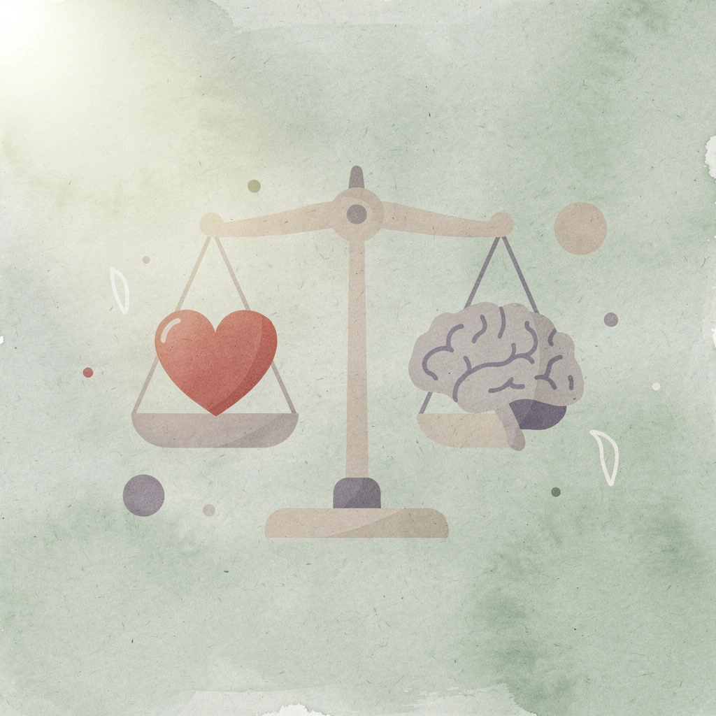 Balance scale icon representing weighing specialized versus generalist platform options