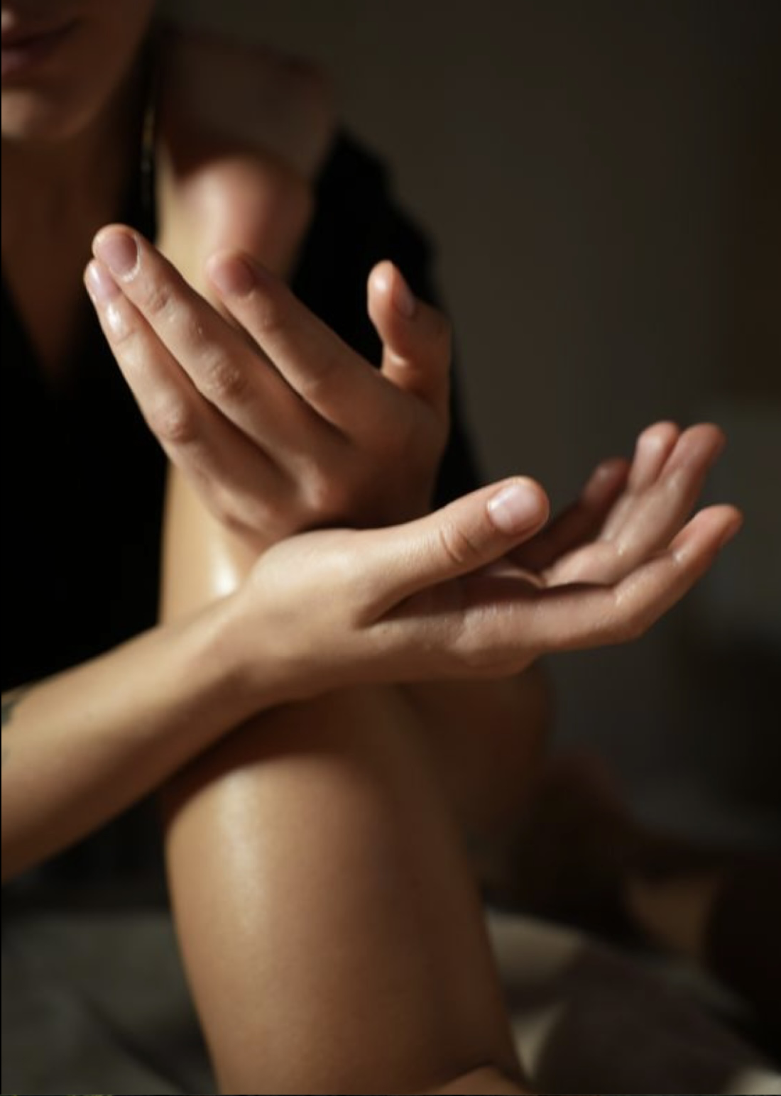 Sfeervolle foto van de behandelruimte bij Rustpunt massagepraktijk
