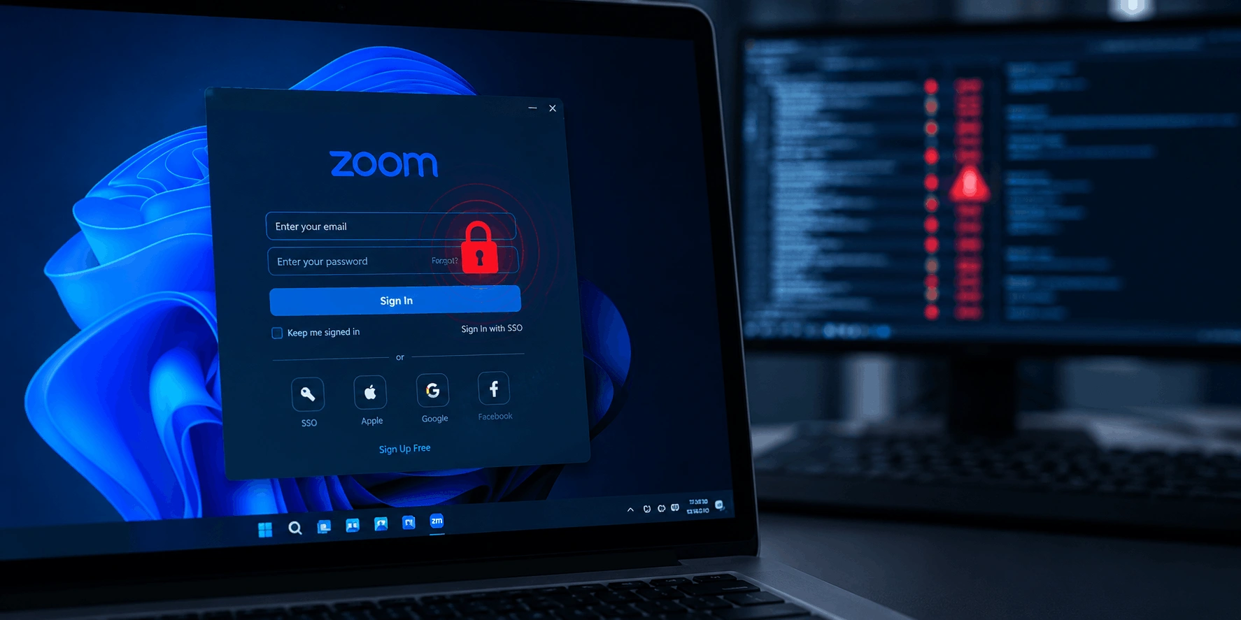 Zoom account takeover vulnerability