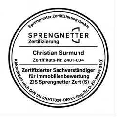 Stempel Sprengnetter Zertifizierung