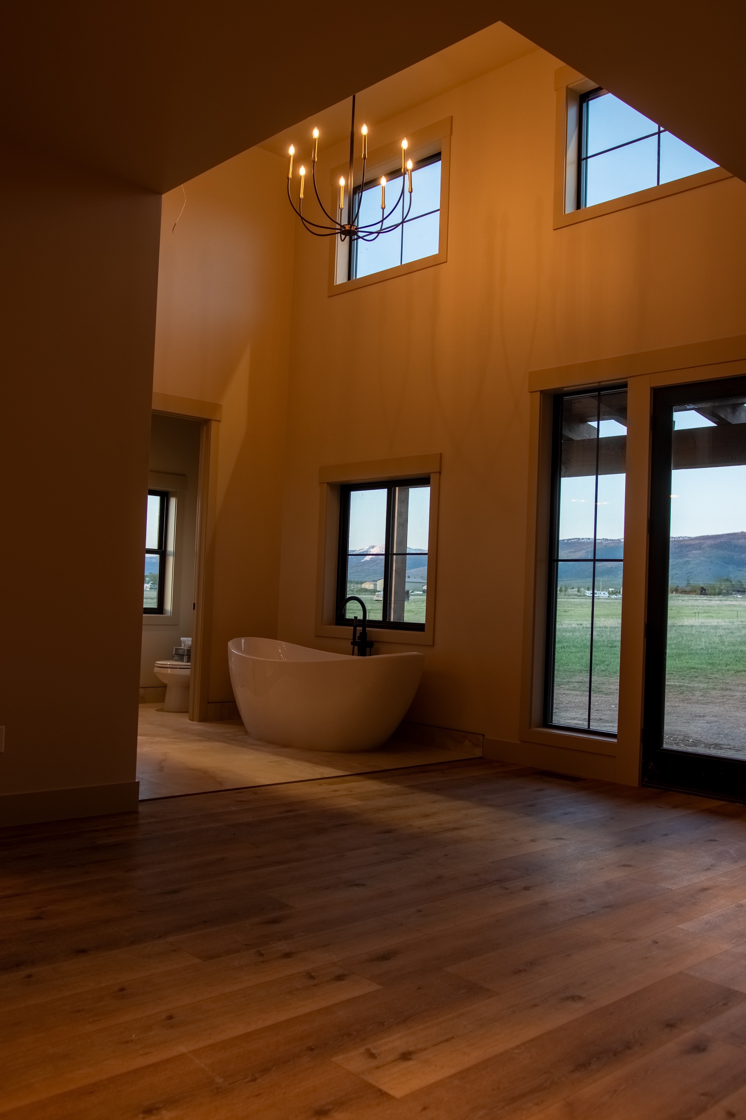Timber Creek, the primary bath at dusk